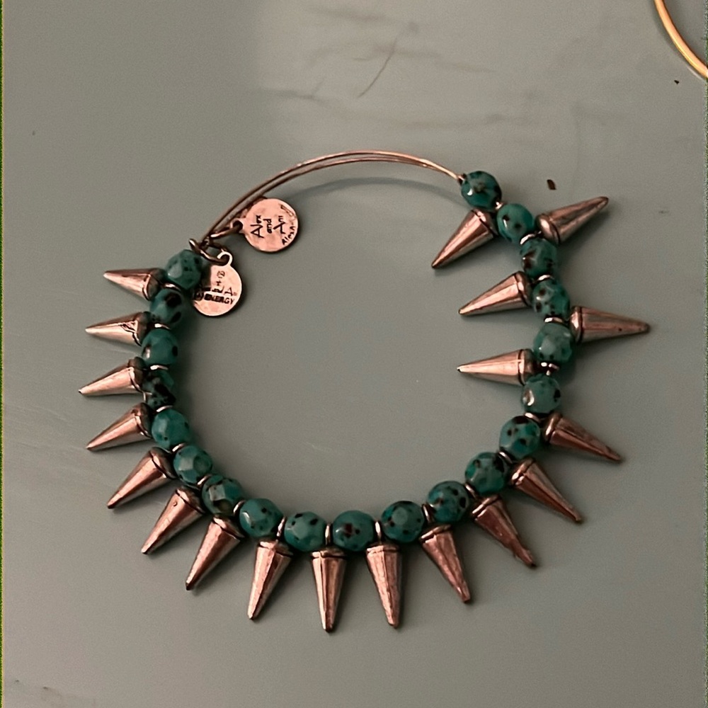 Turquoise Spiked Alex & Ani